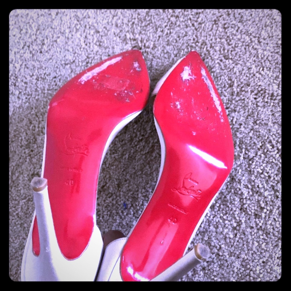 Champagne Side Pumps